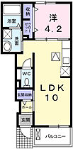 ラ　メゾン　サントーク  ｜ 兵庫県神崎郡福崎町南田原2219-1（賃貸アパート1LDK・1階・37.76㎡） その2