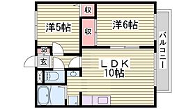 サンライフ新町(借上)  ｜ 兵庫県神崎郡福崎町福崎新（賃貸アパート2LDK・1階・47.54㎡） その2