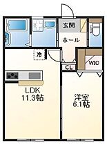 HRヒメジX  ｜ 兵庫県姫路市阿保（賃貸アパート1LDK・1階・40.60㎡） その2