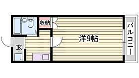 ラ・バレーヌ辻井  ｜ 兵庫県姫路市辻井6丁目（賃貸マンション1K・4階・25.75㎡） その2