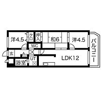 アジュール飾磨  ｜ 兵庫県姫路市飾磨区中島（賃貸マンション3LDK・4階・61.05㎡） その2