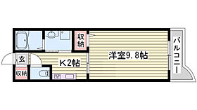 アグネス  ｜ 兵庫県姫路市広畑区東新町1丁目15番地2（賃貸マンション1K・2階・30.66㎡） その2