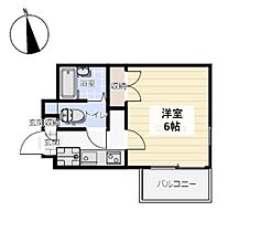 ジュネス城北新町II  ｜ 兵庫県姫路市城北新町2丁目（賃貸マンション1K・2階・19.50㎡） その2