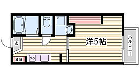 フレグランス香り  ｜ 兵庫県赤穂市黒崎町（賃貸アパート1K・2階・21.18㎡） その2