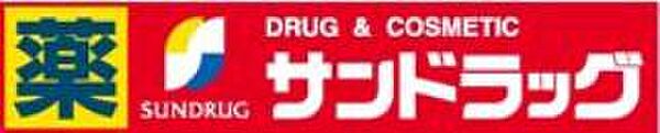 周辺：【ドラッグストア】サンドラッグ城山店まで656ｍ