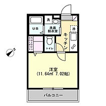 神奈川県相模原市南区松が枝町（賃貸アパート1K・1階・22.17㎡） その2