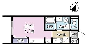 神奈川県相模原市中央区相生4丁目（賃貸アパート1K・1階・23.66㎡） その2