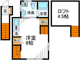 東京都町田市金森2丁目（賃貸アパート1R・2階・24.88㎡） その2