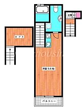 東京都武蔵野市境４丁目（賃貸アパート1R・2階・27.32㎡） その2