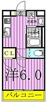 Crest　Mabashi 402 ｜ 千葉県松戸市馬橋1844-1（賃貸マンション1K・4階・25.10㎡） その2