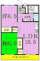 松丸コーポラス 201 ｜ 千葉県松戸市上本郷3937（賃貸マンション2LDK・2階・52.48㎡） その2