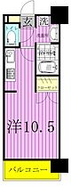 アーク松戸セントラルパーク 302 ｜ 千葉県松戸市松戸1347-2（賃貸マンション1R・3階・25.84㎡） その2