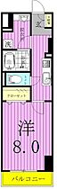 フェリス　コート 803 ｜ 千葉県松戸市西馬橋幸町17（賃貸マンション1K・8階・30.05㎡） その2