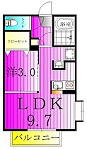 レジェンド 203 ｜ 千葉県鎌ケ谷市鎌ケ谷２丁目15-7（賃貸アパート1LDK・2階・29.81㎡） その2