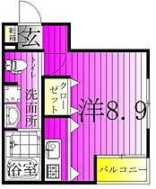 グランニール南流山III 301 ｜ 千葉県流山市南流山３丁目7-20（賃貸アパート1R・3階・25.15㎡） その2