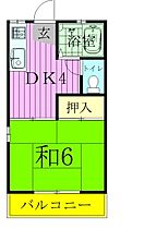 メゾンド・イナガキ 101 ｜ 千葉県松戸市松戸1595-3（賃貸アパート1K・1階・23.18㎡） その2