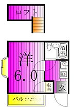 ロフティスピング鎌ヶ谷 0203 ｜ 千葉県鎌ケ谷市鎌ケ谷１丁目9-33（賃貸アパート1K・2階・16.52㎡） その2