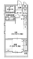 ラフィーヌ・ローズ 104 ｜ 千葉県松戸市新松戸４丁目286（賃貸アパート1LDK・1階・32.19㎡） その2