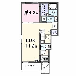 レッド　グリール本土寺前 1階