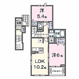 イーストフィールドI 2階