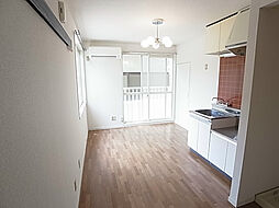 光荘 201 2階ワンルームのリビング/ダイニング