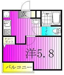 エクセラン北松戸 2階/204