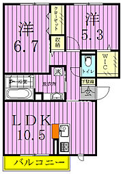 エスペーロ八潮 2階/205