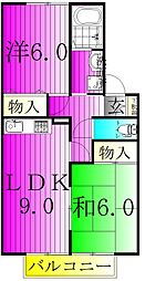 コーポハリークレアA 2階/-