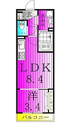 RIZE南流山 3階/303