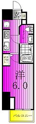 S-RESIDENCE松戸Licht 1Kの間取図画像