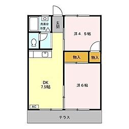 花嶋ハイツA 1階