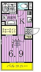 コンフォート リリィ 2階/201