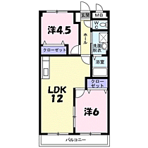 ＨｉＬＬＳすずらん 202 ｜ 兵庫県神戸市北区山田町小部字大東11（賃貸アパート2LDK・2階・53.46㎡） その2