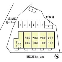 ラスルプレイス 101 ｜ 兵庫県神戸市北区山田町下谷上字六地蔵（賃貸アパート1LDK・1階・41.95㎡） その15