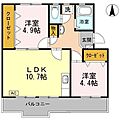 ロイヤルマンション1号棟3階5.3万円