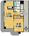 サンメゾン大開3階7.3万円
