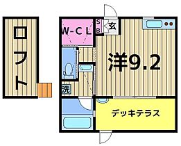 メゾンブランアネックス C ｜ 東京都足立区谷中１丁目（賃貸アパート1R・1階・26.49㎡） その2