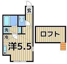 ボンヌ・シャンス 734 ｜ 東京都葛飾区東堀切１丁目（賃貸アパート1R・3階・18.21㎡） その2