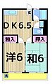 スカイハイツ冨澤3階7.2万円