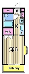 間取図画像 1K