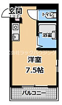 大阪府門真市本町（賃貸マンション1R・2階・17.00㎡） その2