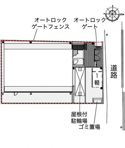 レオパレスＬＥＢＥＮ京橋 103｜大阪府大阪市城東区新喜多1丁目(賃貸マンション1K・1階・19.87㎡)の写真 その3