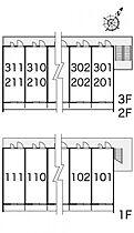 レオパレスＮＳクロスＢ 306 ｜ 大阪府守口市八雲西町4丁目27-5（賃貸マンション1K・3階・19.87㎡） その4