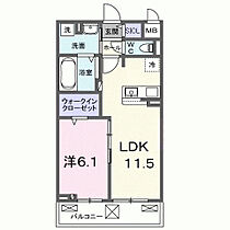 メゾン　アイランド 202 ｜ 大阪府豊中市大黒町3丁目8番7（賃貸アパート1LDK・2階・42.51㎡） その2