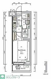 HY'sNOBORITOBLOSSOM 1Kの間取図画像
