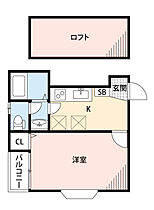 ロザリオカーサ４ 203 ｜ 福岡県福岡市南区大楠１丁目6-22（賃貸アパート1K・2階・22.53㎡） その2