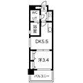 F.PARC西新8階6.7万円