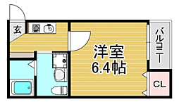 ｃａｓａｍｅｎｔｏＭＡＮＯ 106 1階1Kの間取り