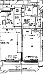 グランモール秋山 1LDKの間取図画像