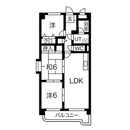 ソシア15 3LDKの間取図画像